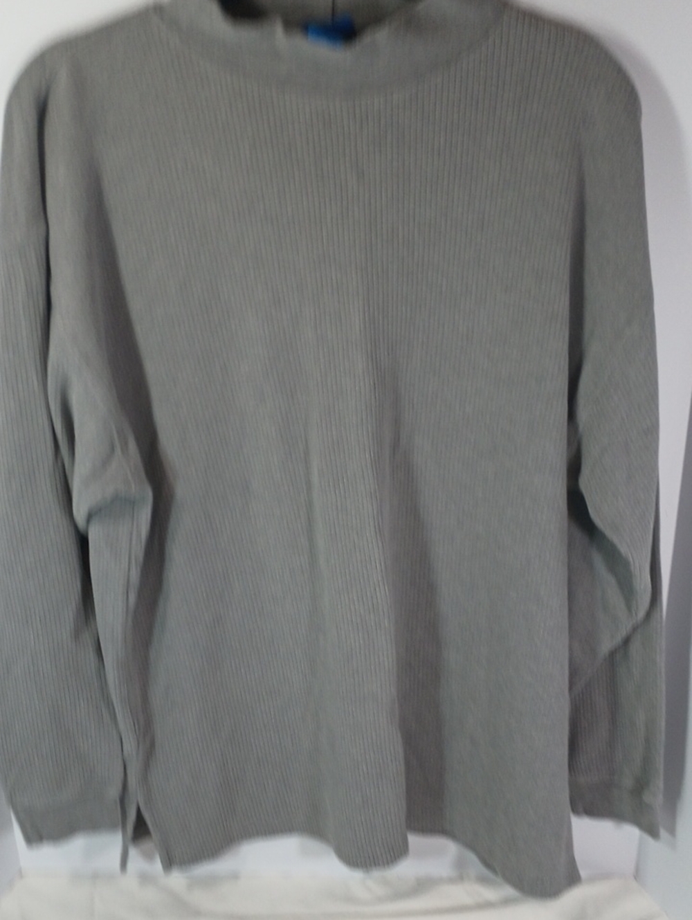 Pendleton Men's Ribbed Long-Sleeve Shirt - Light Gray